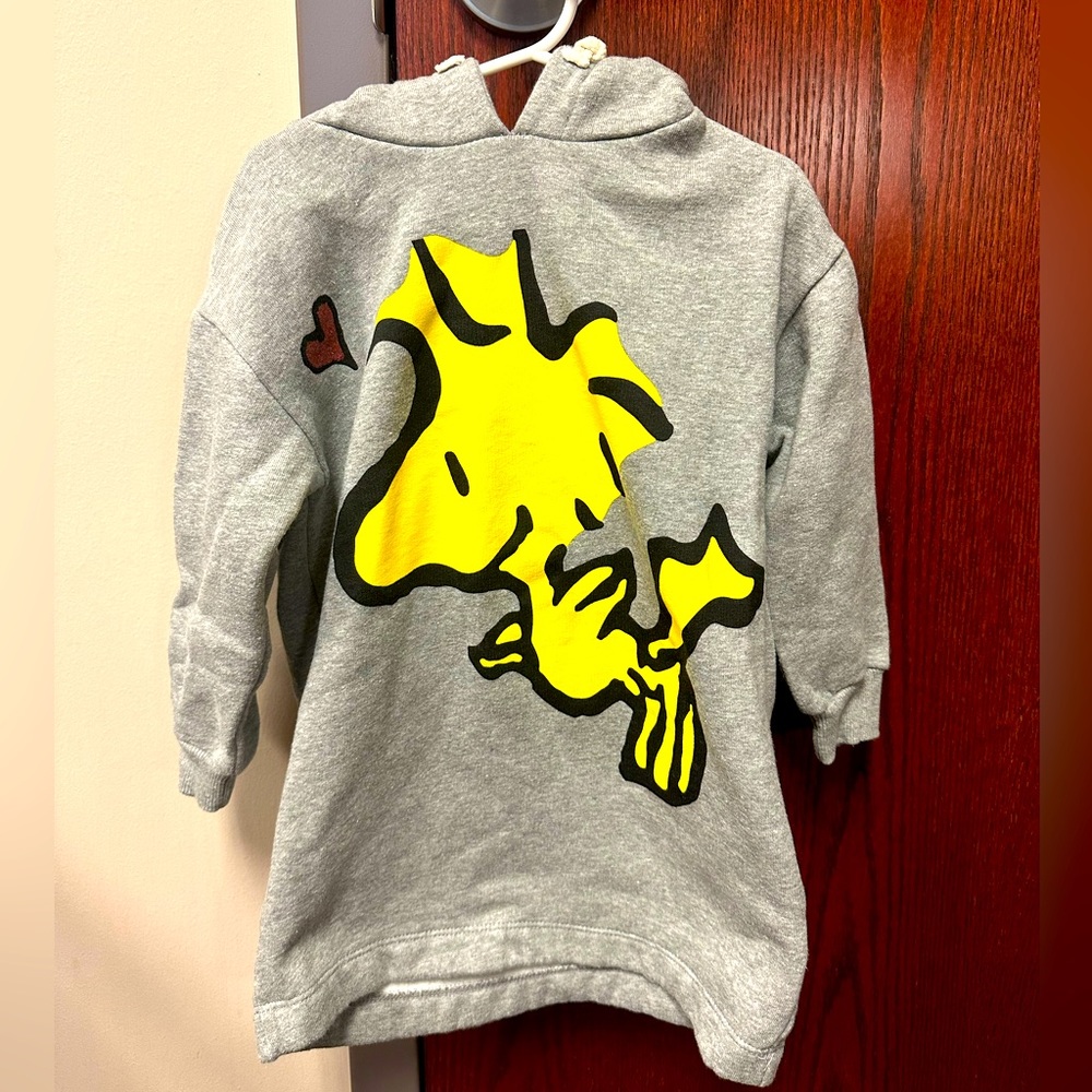 Zara x Peanuts Sweater dress Size 5